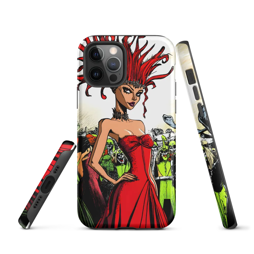 Fiery Elegance: A Fashion Statement