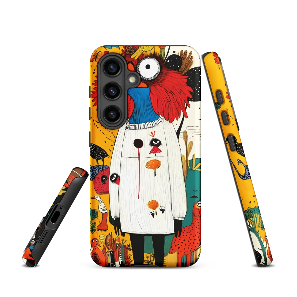 Whimsical Bird's Embrace