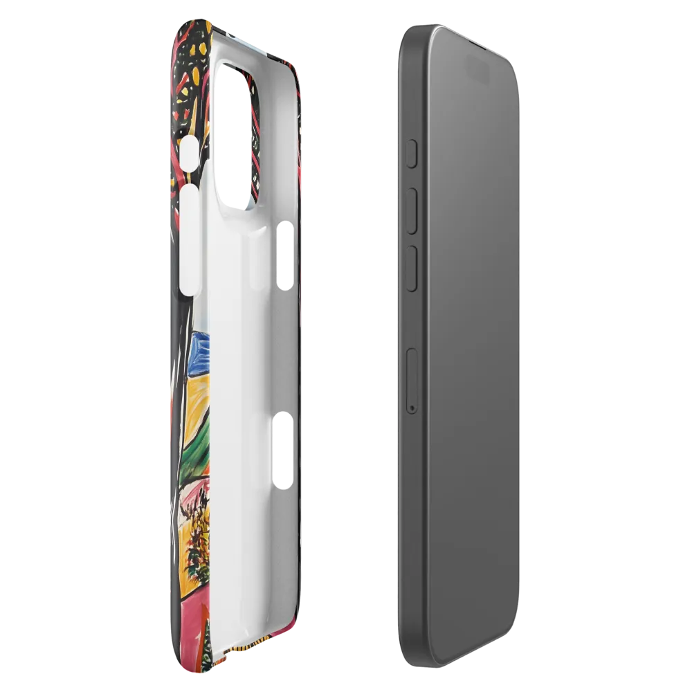 Vibrant Nature's Embrace | Phone Case |  16 Pro Max | Snap Case | Glossy