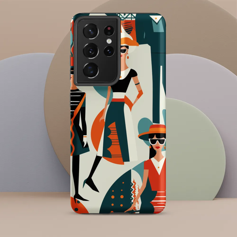 Chic Figures in Pop Art