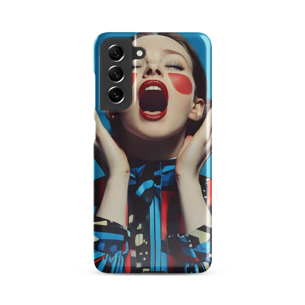 Echoes of Expression | Phone Case |  S21 FE | Snap Case | Glossy
