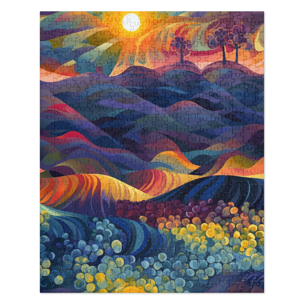 Energizing Twilight | Jigsaw Puzzle | 520 pieces