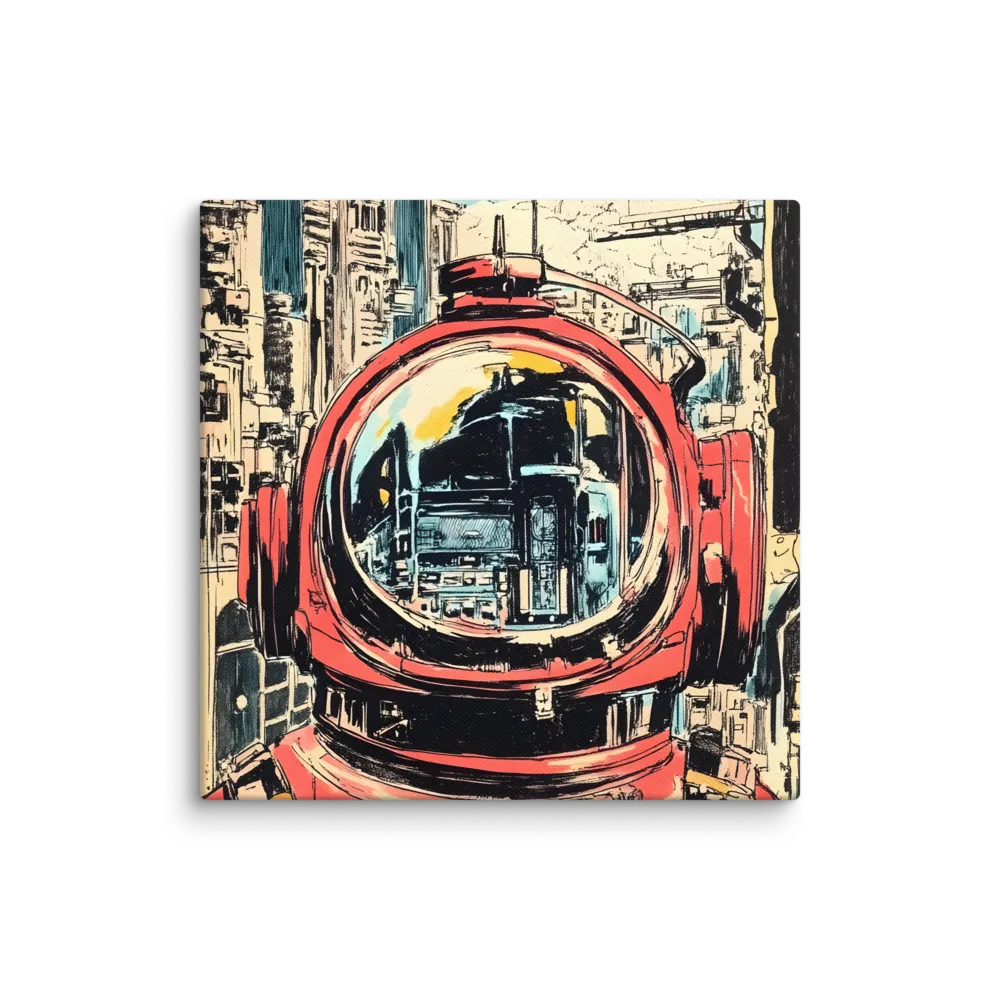 Reflections of Tomorrow | Canvas | 10″×10″