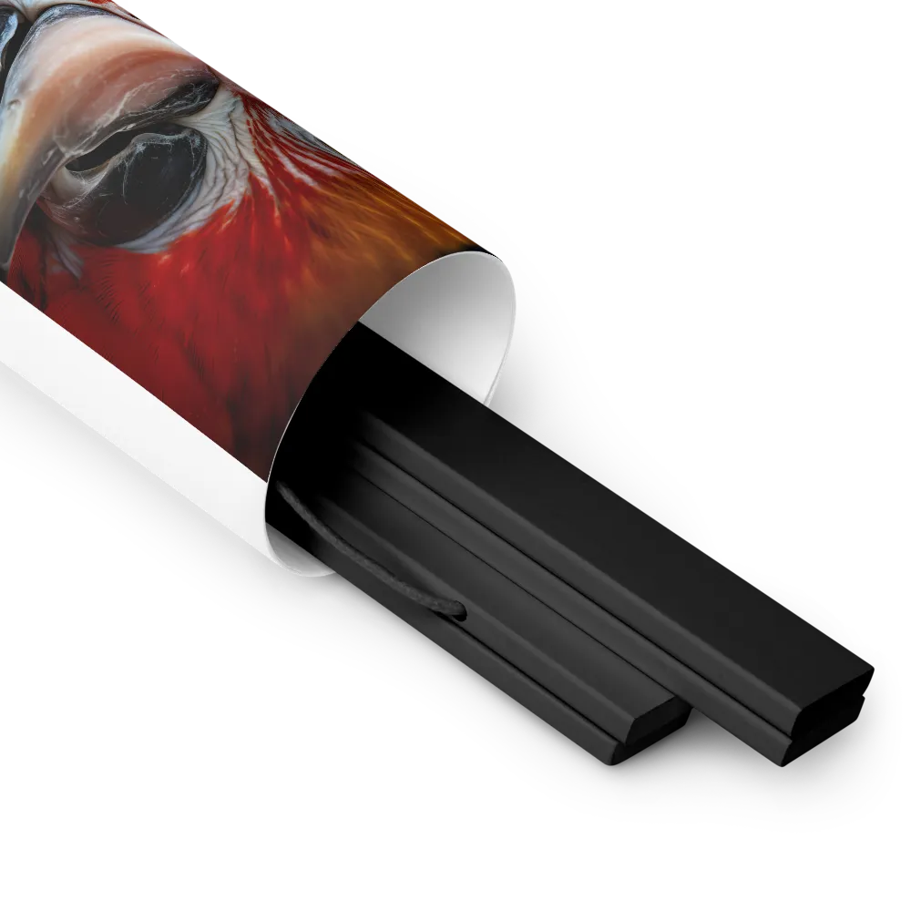 The Fiery Gaze of the Parrot