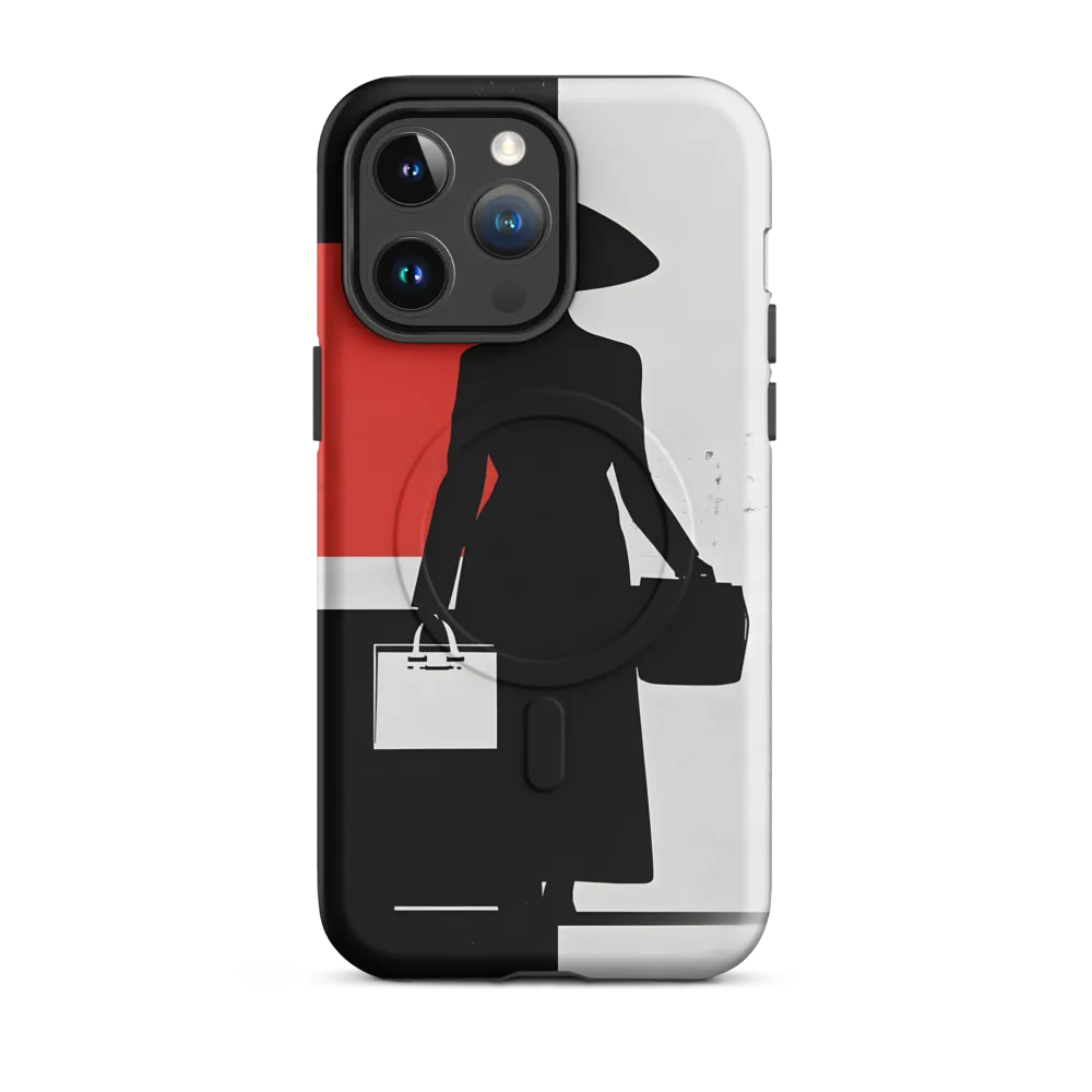 Silhouette of Elegance | Phone Case |  14 Pro Max | MagSafe® Tough Case | Matte