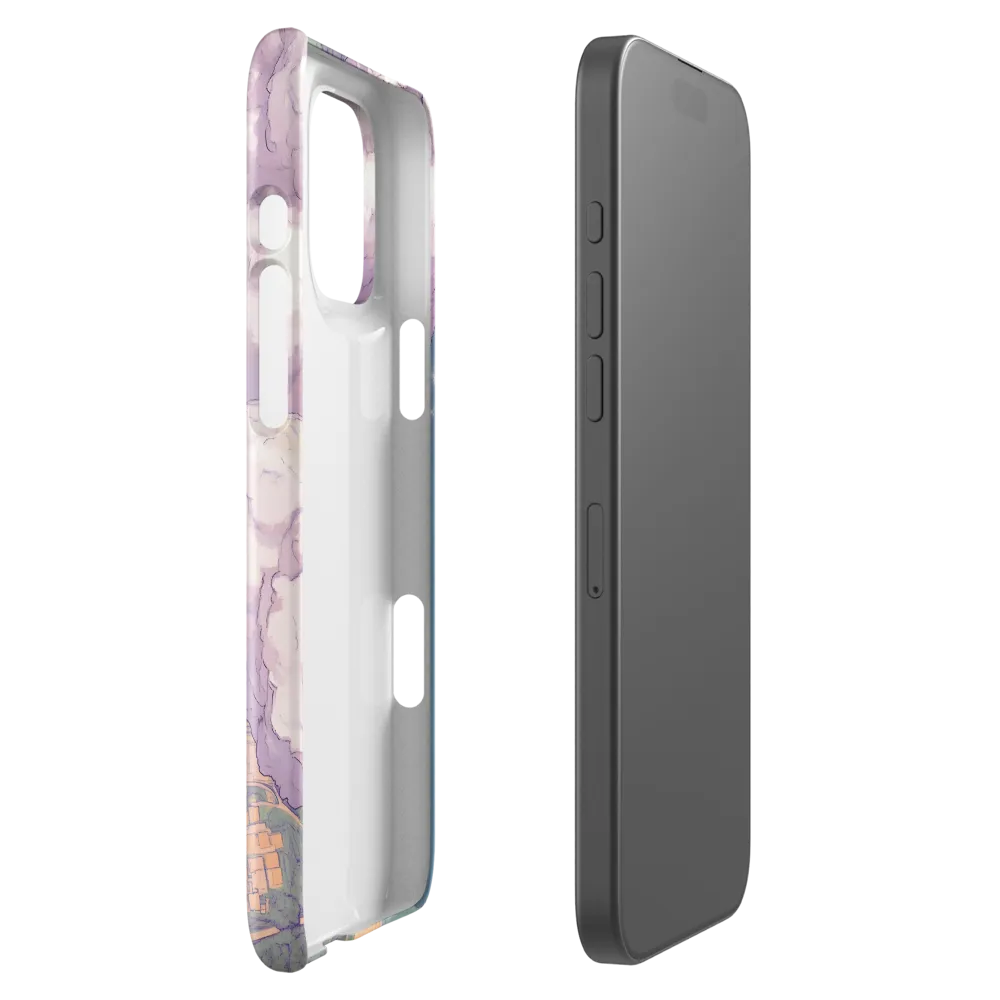 Serenity Over the Coast | Phone Case |  16 Pro Max | Snap Case | Glossy