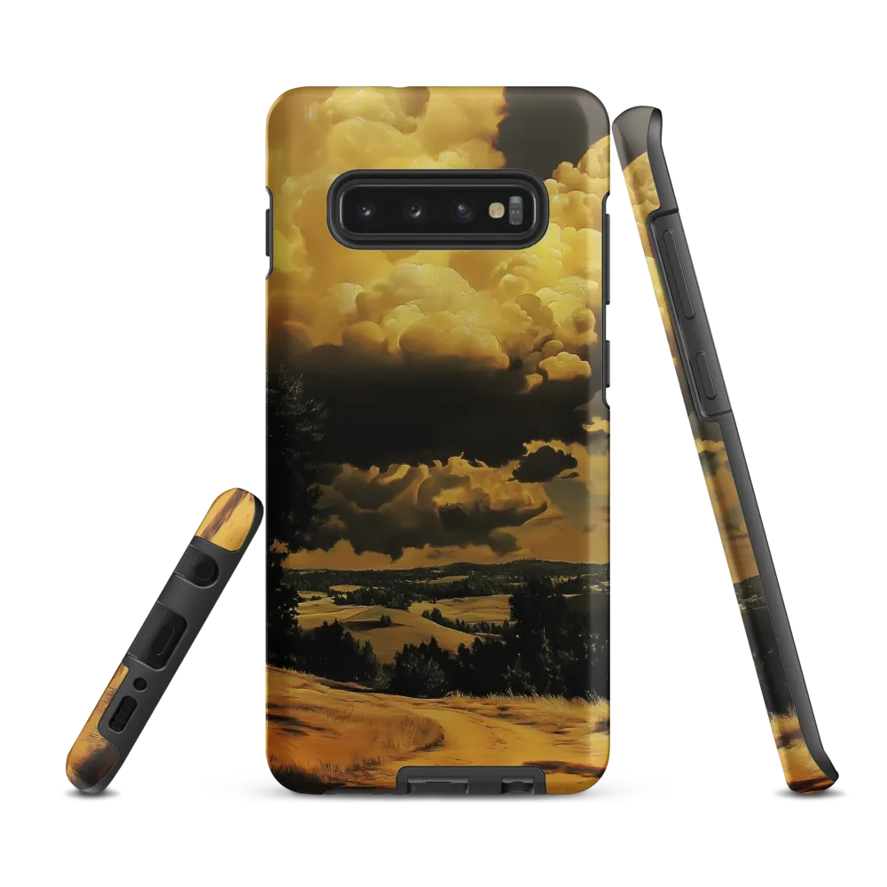 Golden Serenity in the Landscape