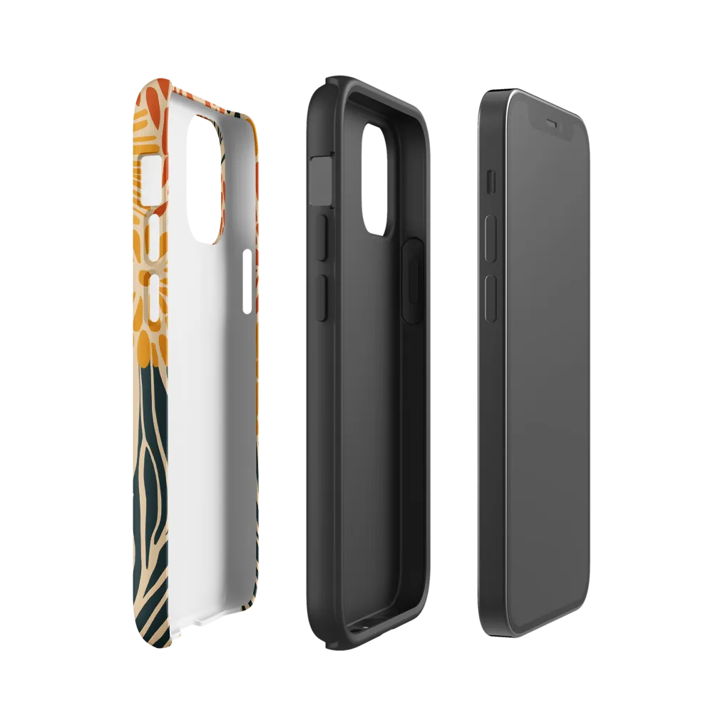 Serenity in Bloom | Phone Case |  12 mini | Tough Case | Matte