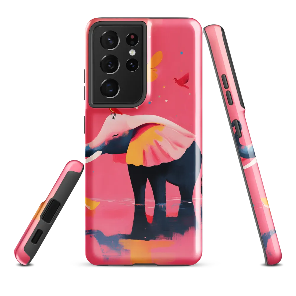 Whimsical Serenity: The Playful Elephant