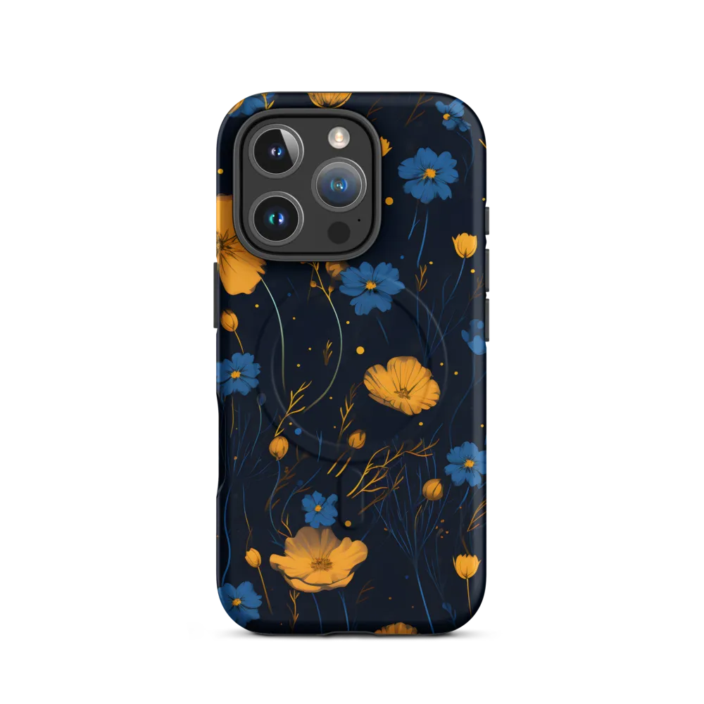 Nocturnal Blossoms | Phone Case |  16 Pro | MagSafe® Tough Case | Matte