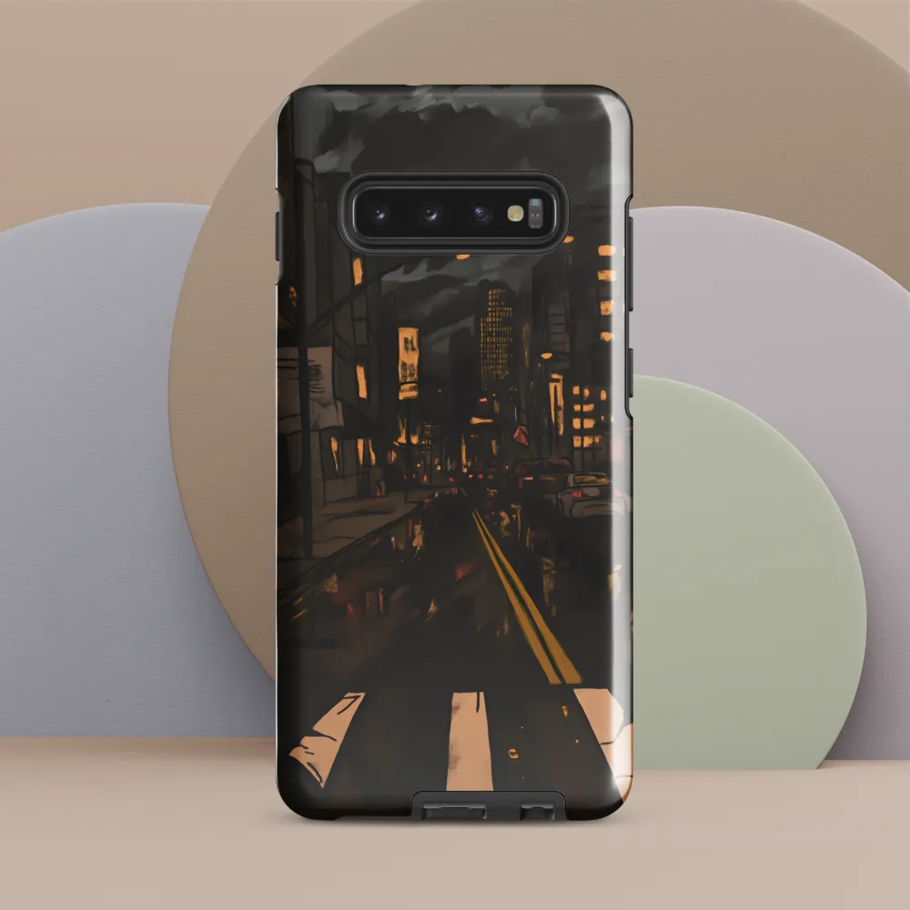 A Night in the Urban Jungle | Phone Case |  S10 Plus | Tough Case | Glossy