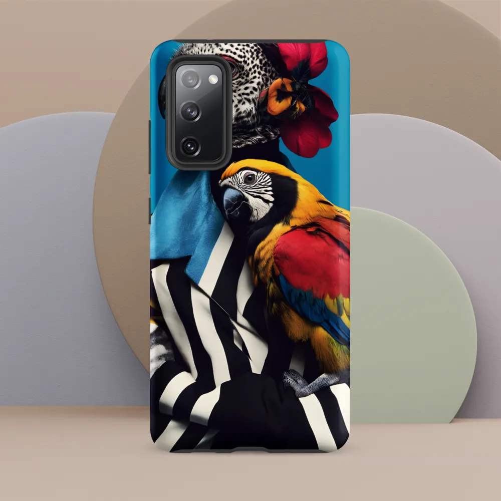Vibrant Fusion of Flora and Fauna