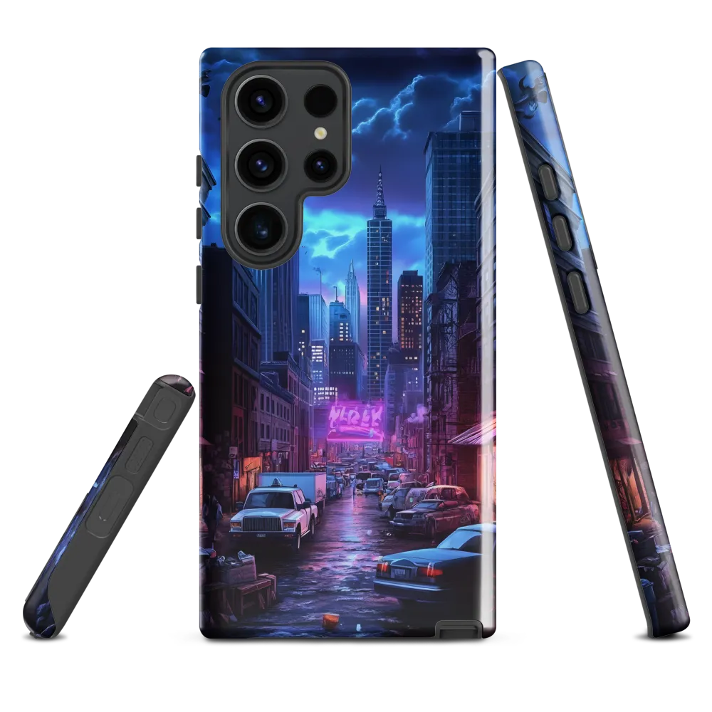 Urban Mystique: A Cyberpunk Night