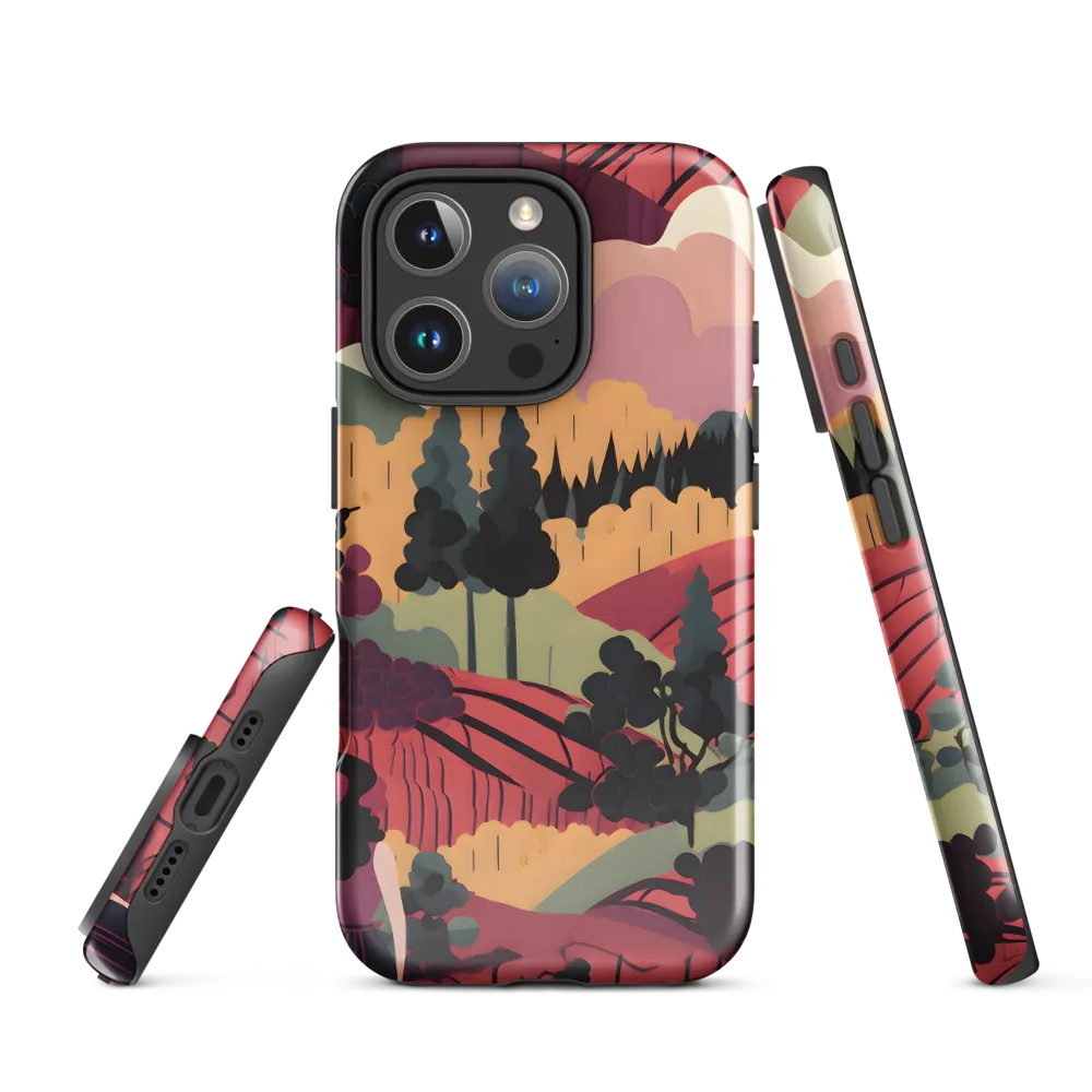 Harmony of Grapes and Life | Phone Case |  16 Pro | Tough Case | Glossy
