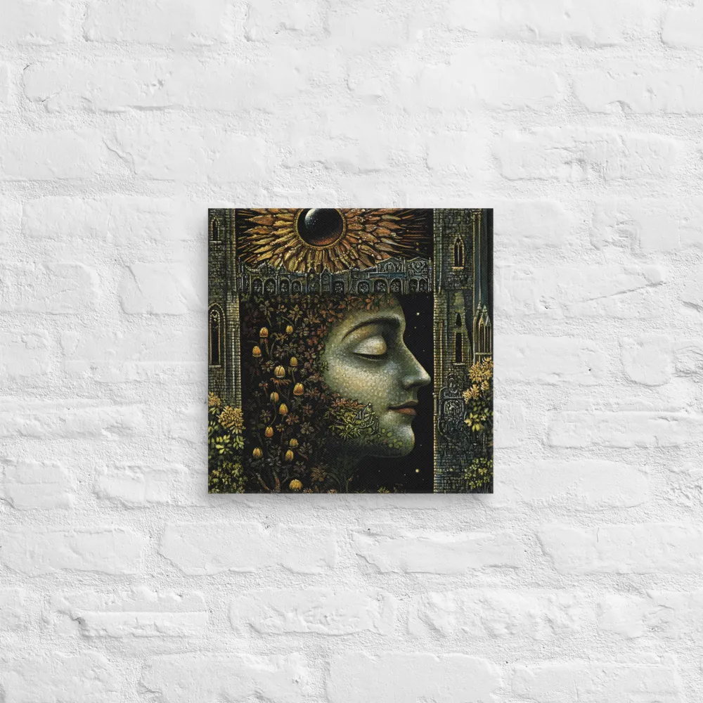 Nature’s Embrace: The Infinite Connection | Canvas | 14″×14″
