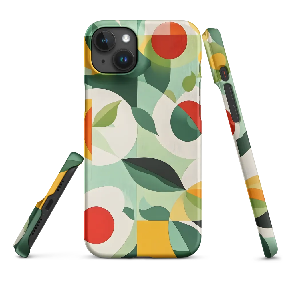 Harmony in Shapes: A Playful Abstract Design