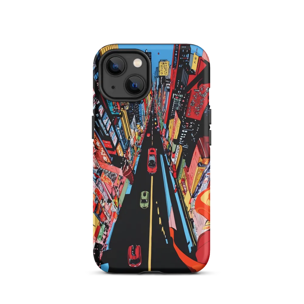 Urban Symphony: A Bird's-Eye View of Life | Phone Case |  13 | Tough Case | Matte