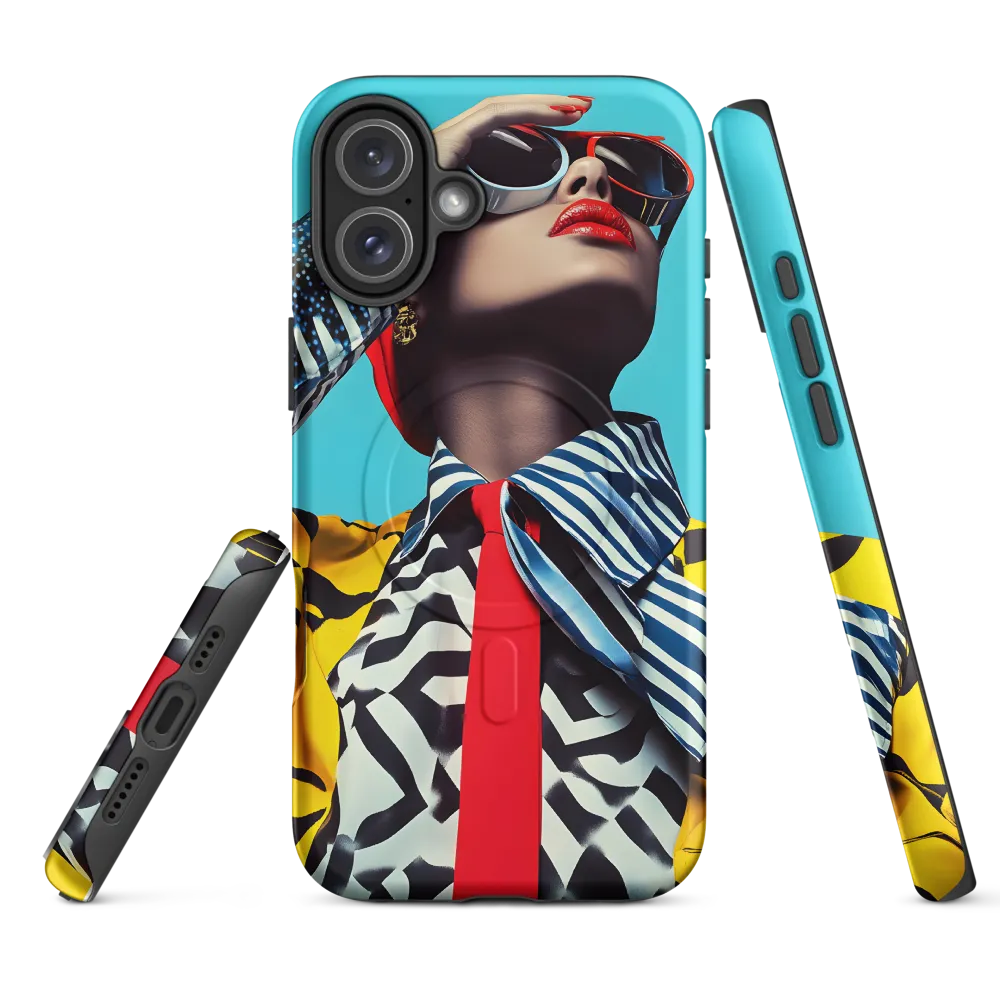 Chic Confidence in Bold Patterns
