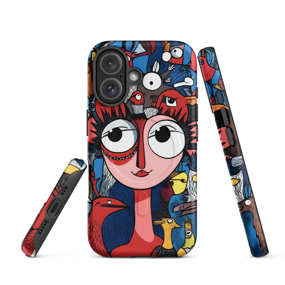 Whimsical Fusion | Phone Case |  16 | MagSafe® Tough Case | Matte