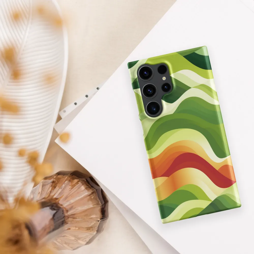 Waves of Nature | Phone Case |  S23 Ultra | Snap Case | Matte