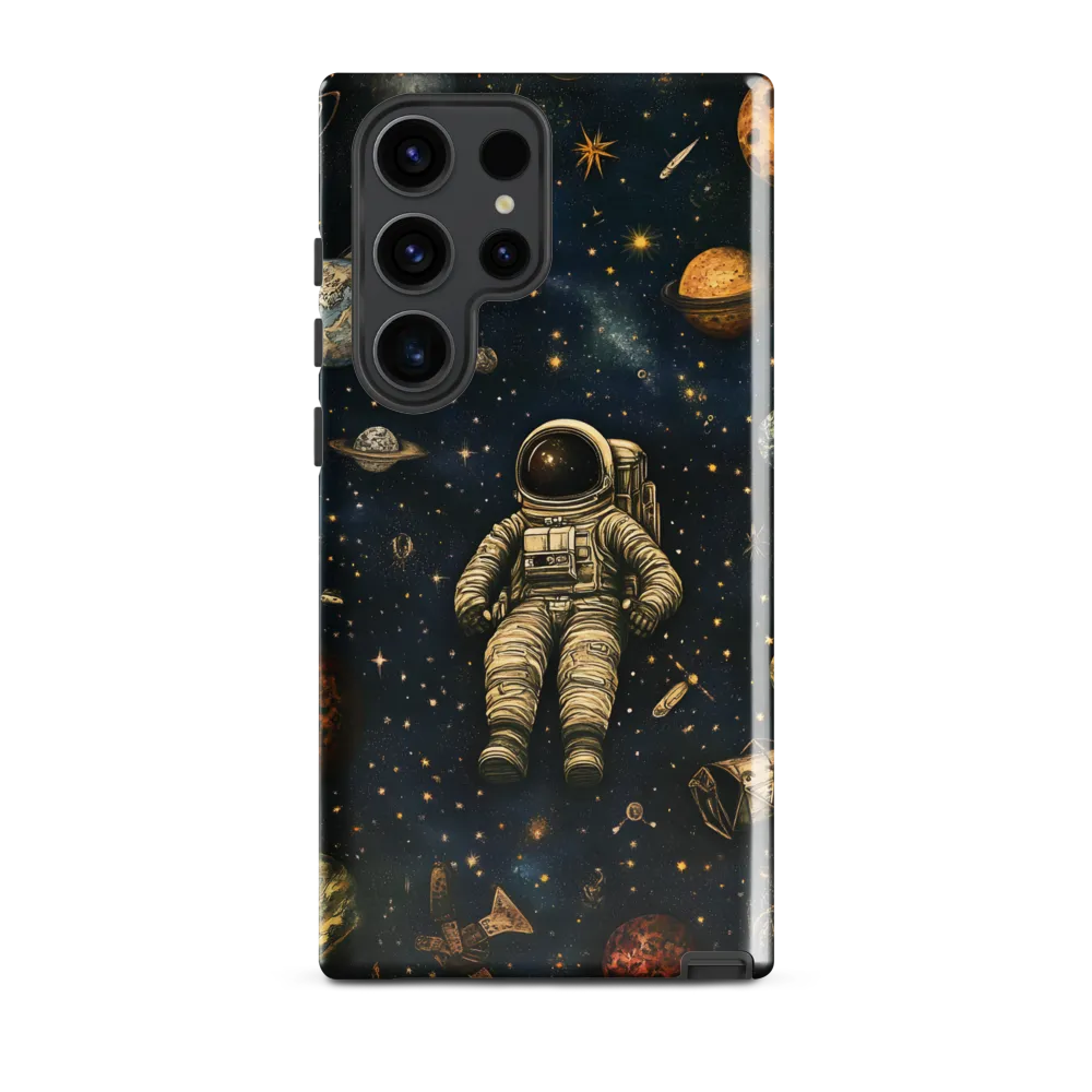 Cosmic Voyage: An Astronaut's Solitude