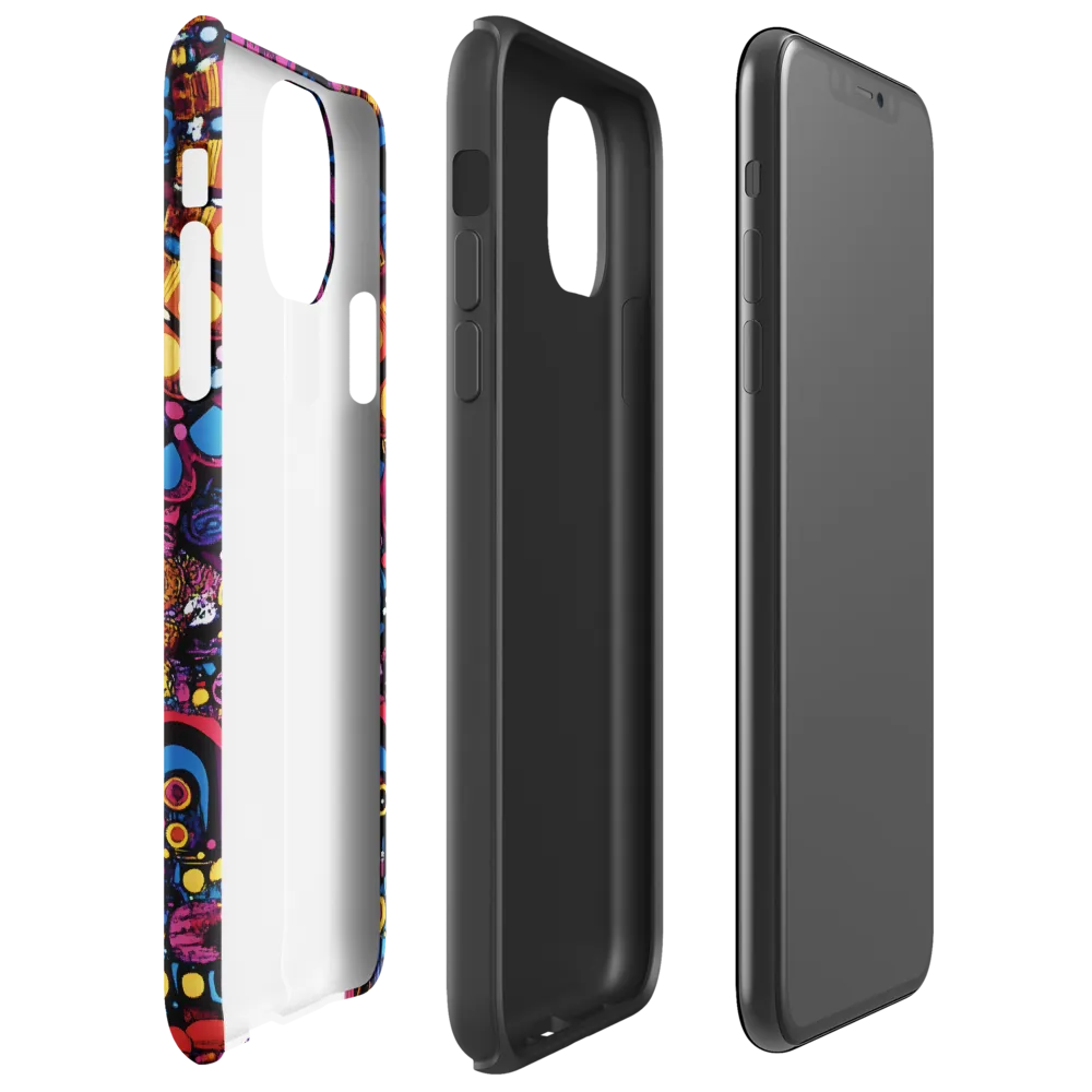 Whimsical Mandala Symphony | Phone Case |  11 Pro Max | Tough Case | Glossy