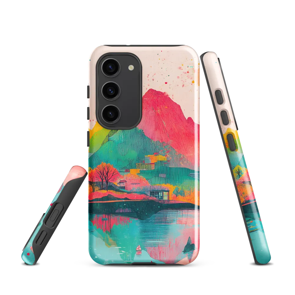 Vibrant Serenity: A Surreal Landscape