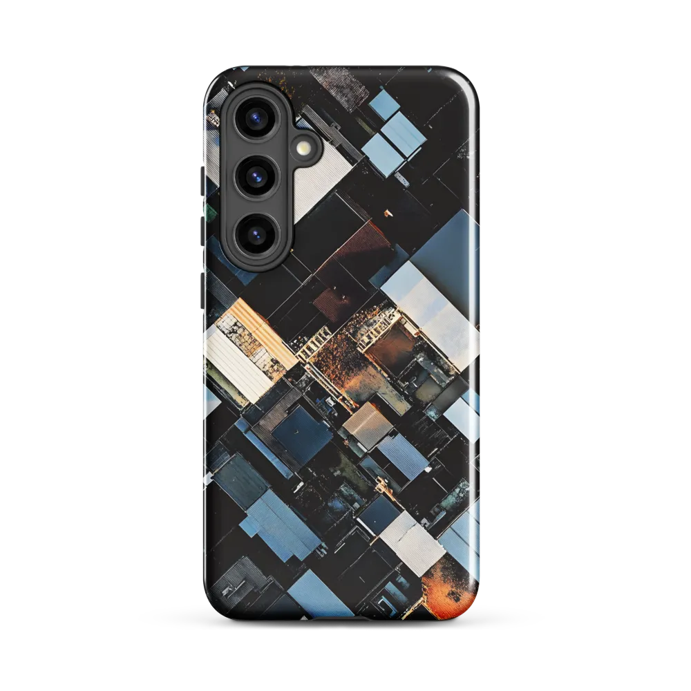 Urban Mosaic from Above