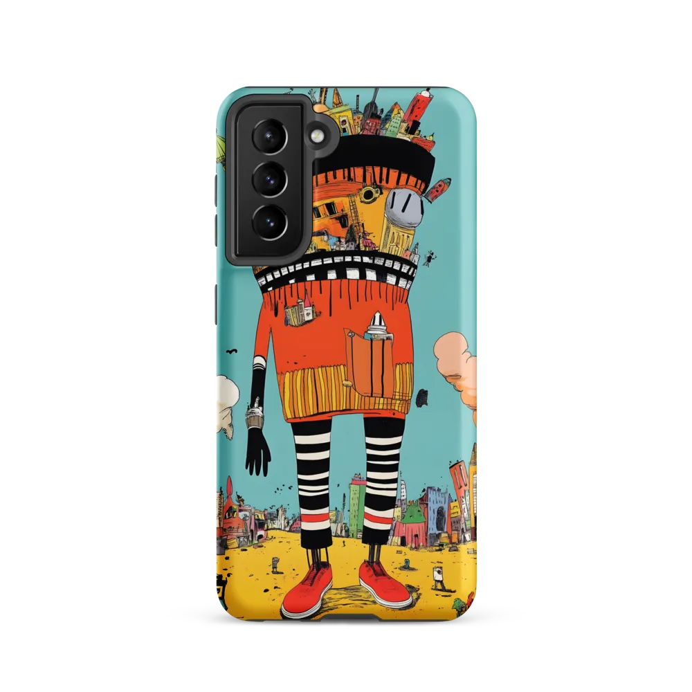 Urban Fantasia: A Whimsical Encounter | Phone Case |  S21 | Tough Case | Matte