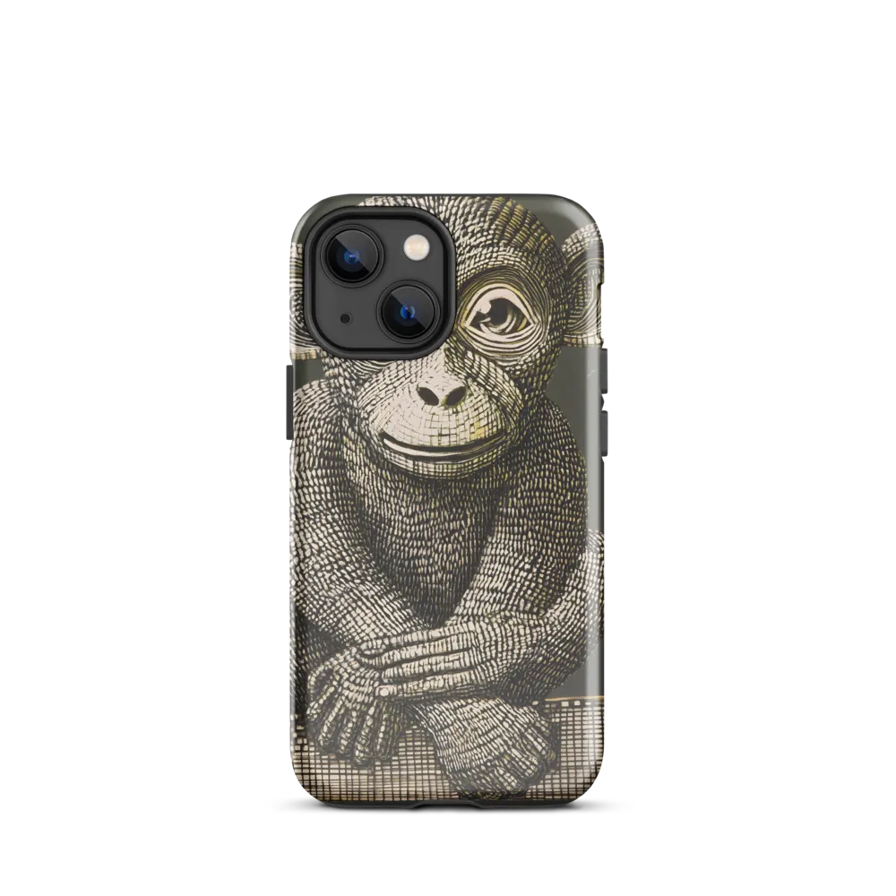 Intricate Primate Portrait