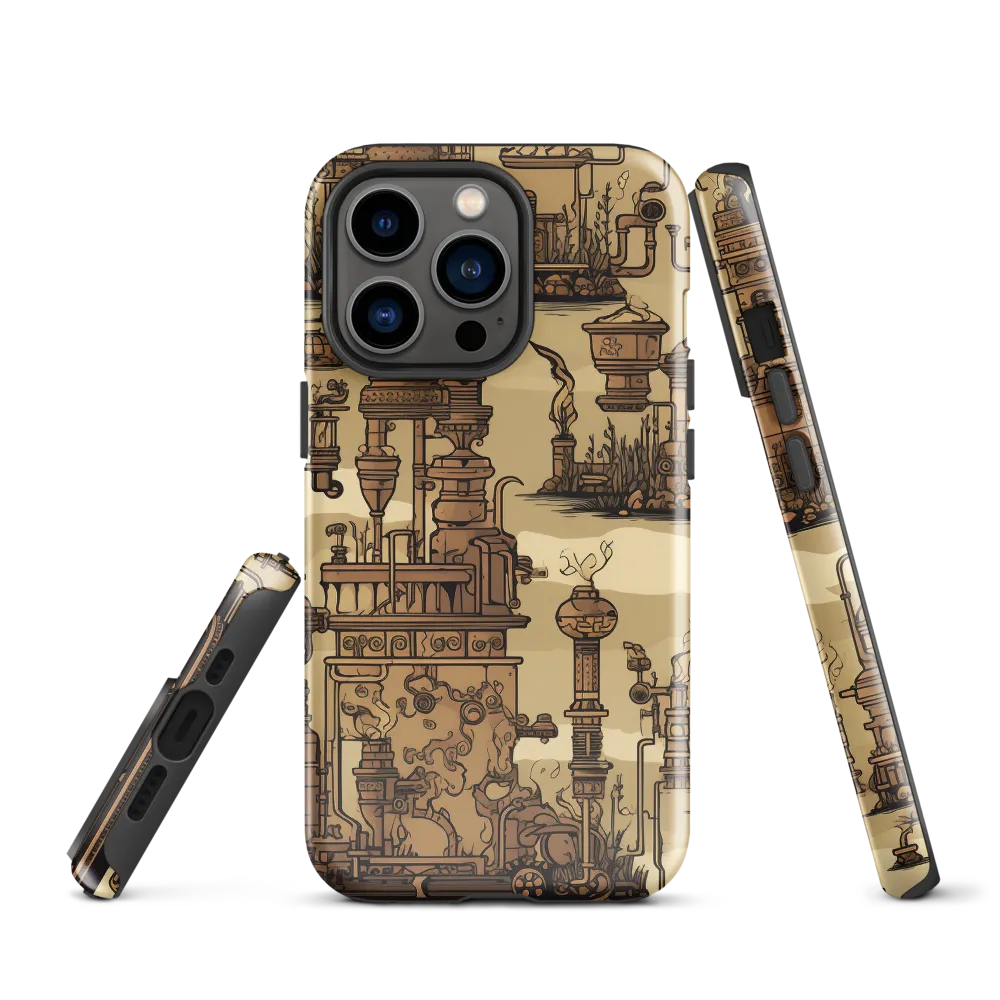 Whimsical Industrial Landscape