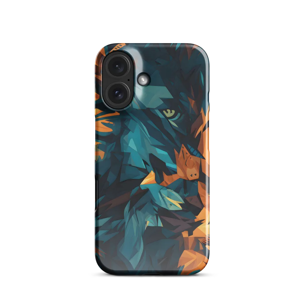 Wild Fusion: The Abstract Wolf | Phone Case