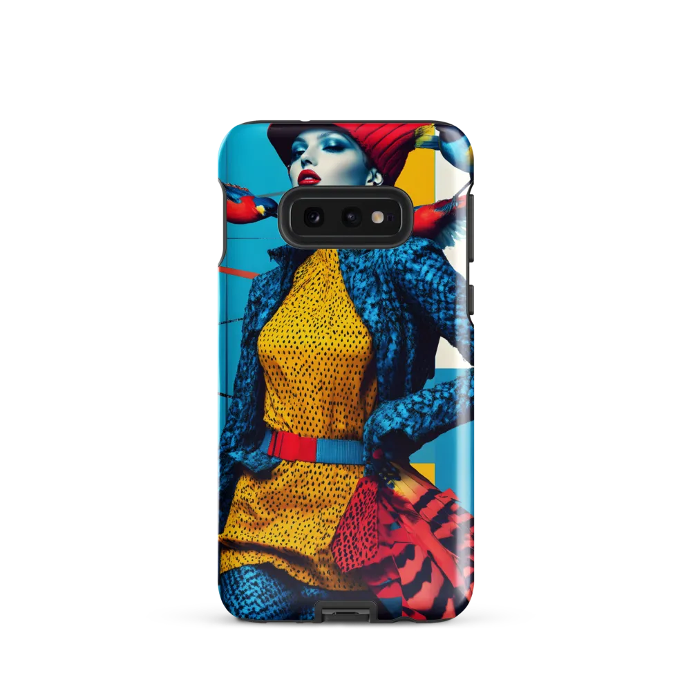 Vibrant Fusion of Nature and Fashion