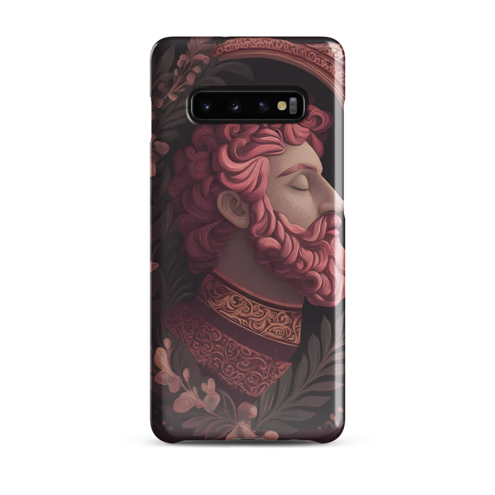 Ethereal Elegance: A Floral Representation | Phone Case |  S10 Plus | Snap Case | Glossy