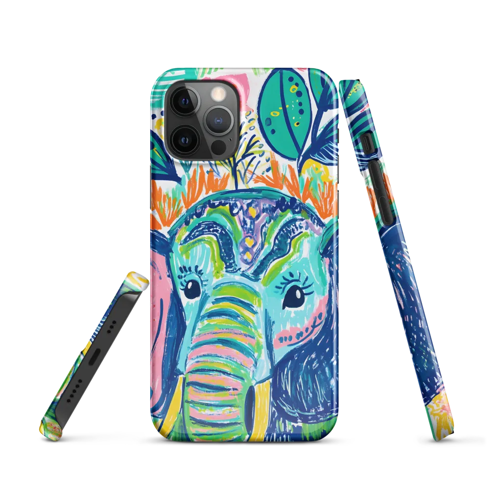 Whimsical Elephant Portrait