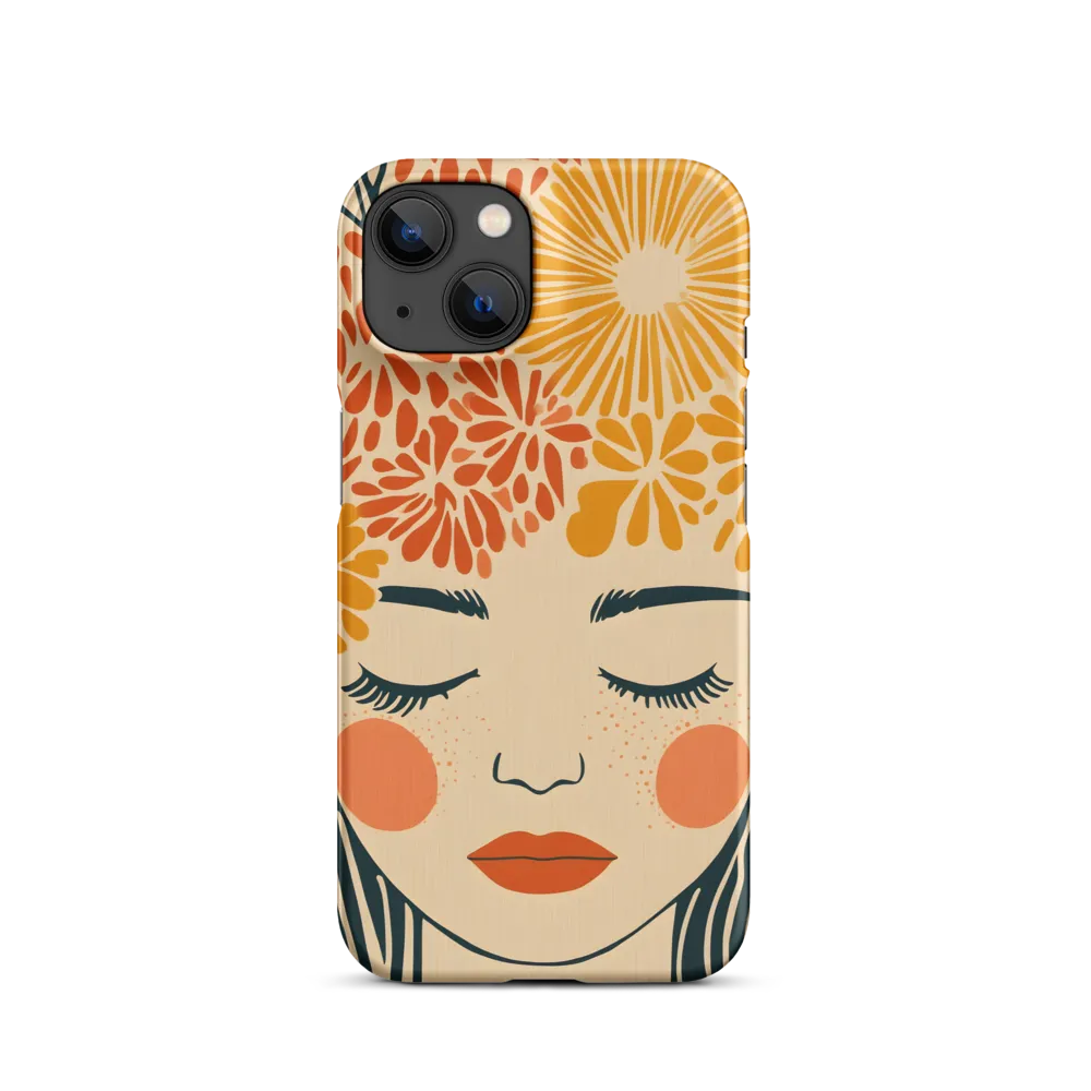 Serenity in Bloom | Phone Case |  14 | Snap Case | Matte