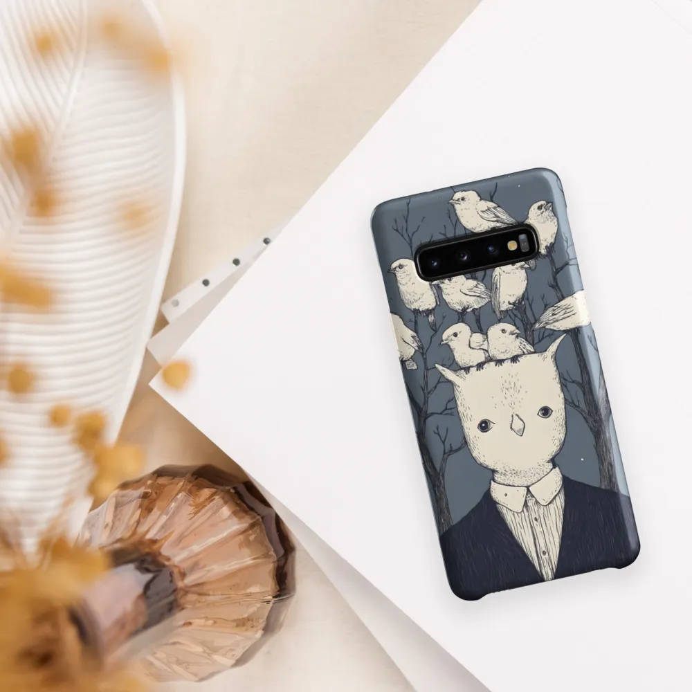 Whispers of the Avian Mind | Phone Case |  S10 | Snap Case | Matte