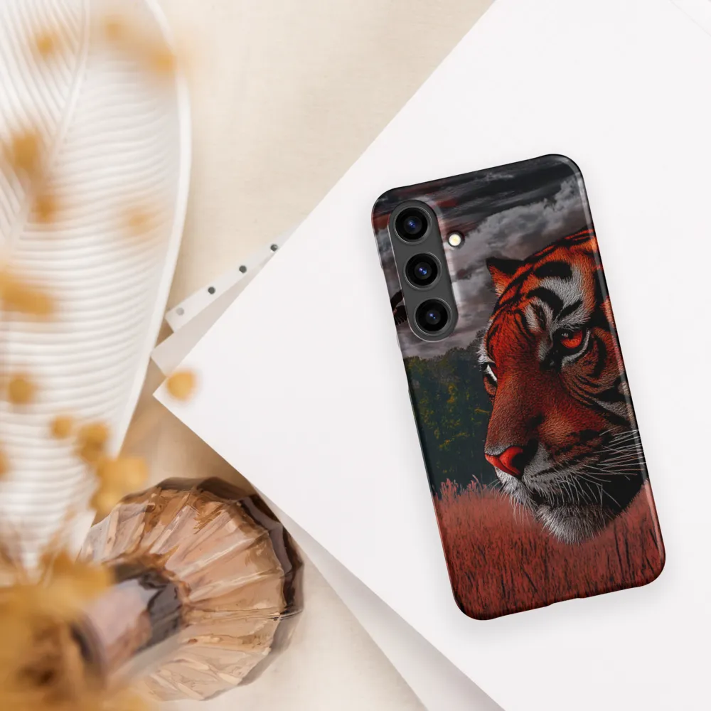 The Silent Guardian | Phone Case |  S24 Plus | Snap Case | Matte