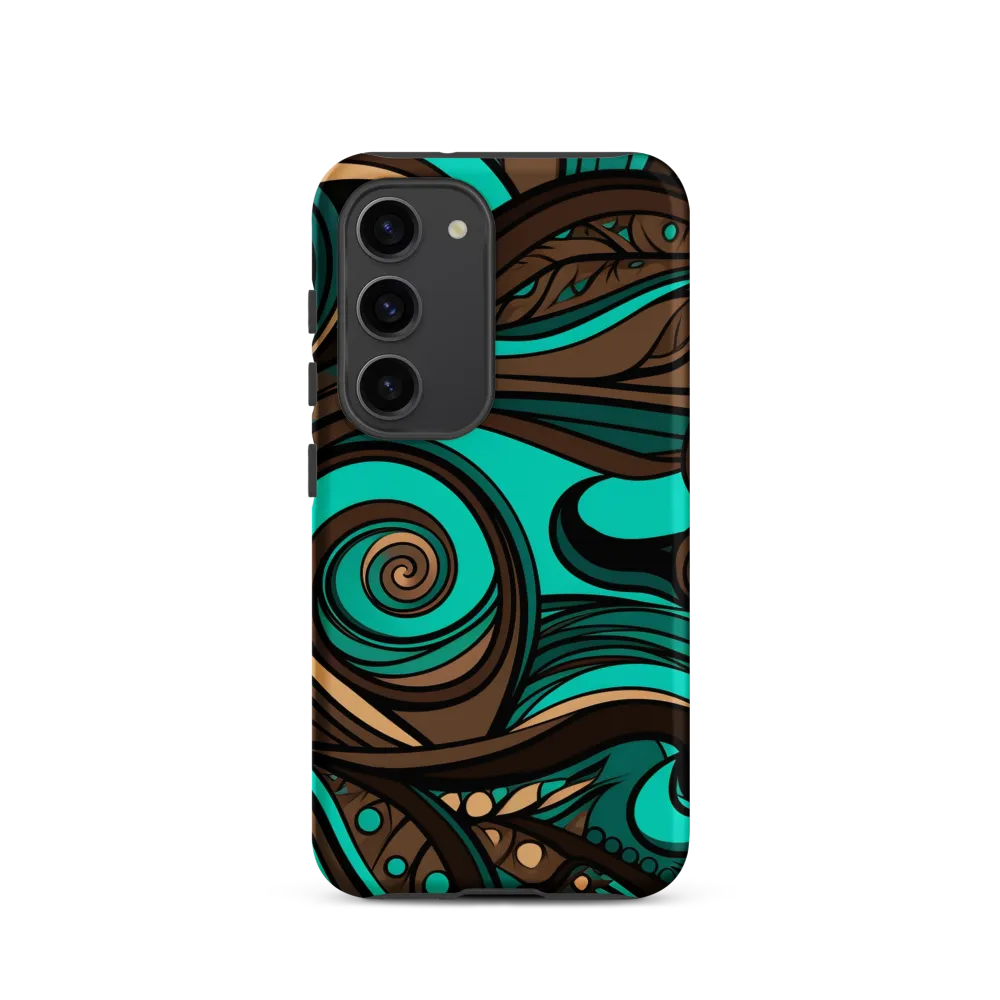Fluctuating Currents | Phone Case |  S23 | Tough Case | Matte