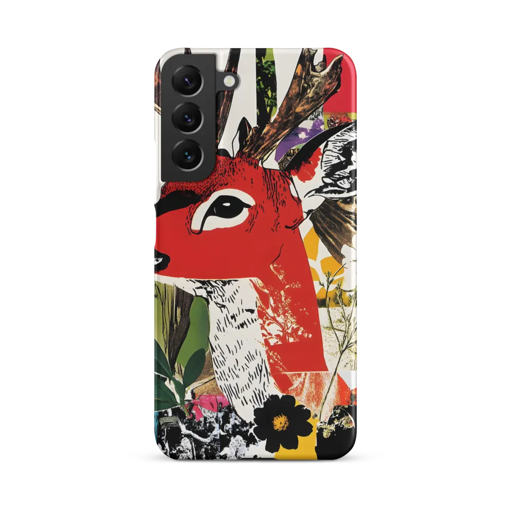 Vibrant Harmony: The Deer in Nature | Phone Case |  S22 Plus | Snap Case | Matte