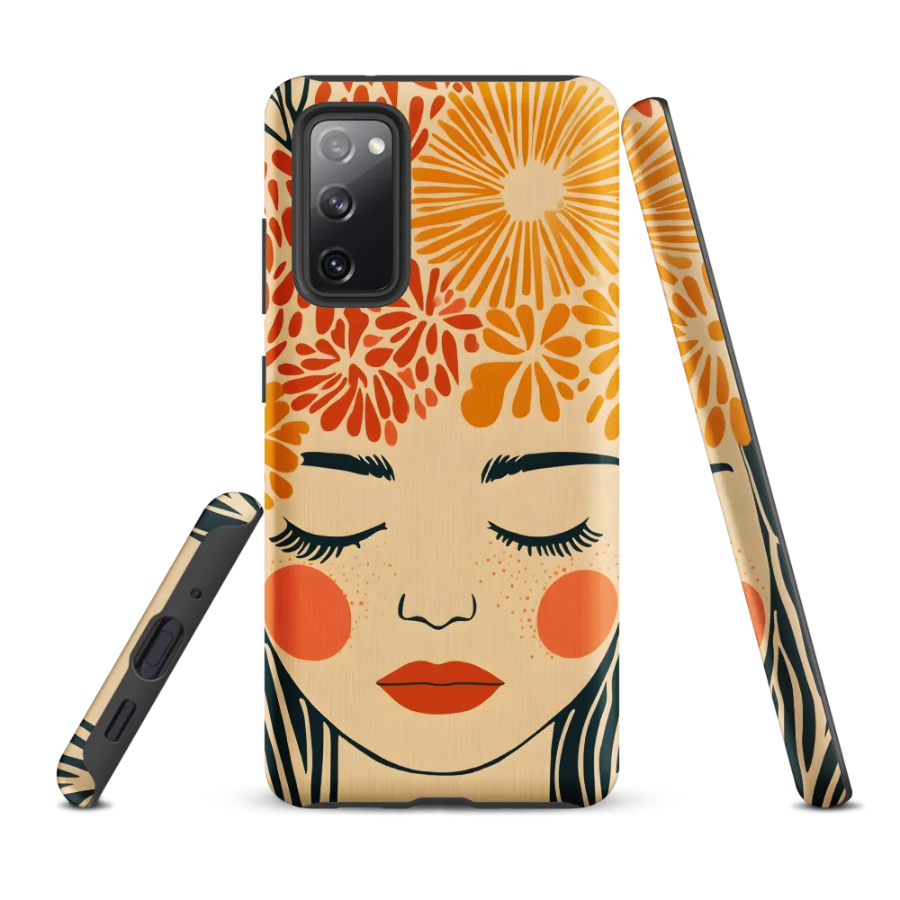 Serenity in Bloom | Phone Case |  S20 FE | Tough Case | Matte