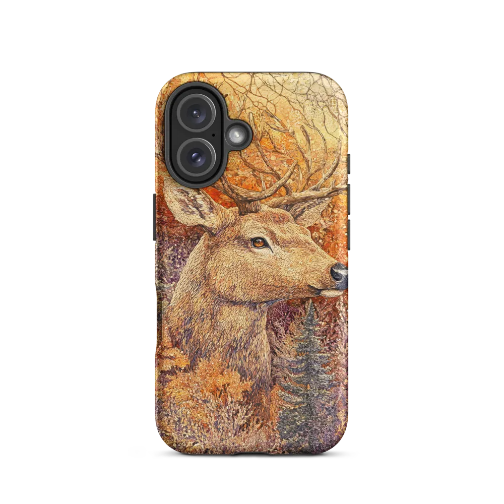 Majestic Serenity: The Autumn Deer | Phone Case