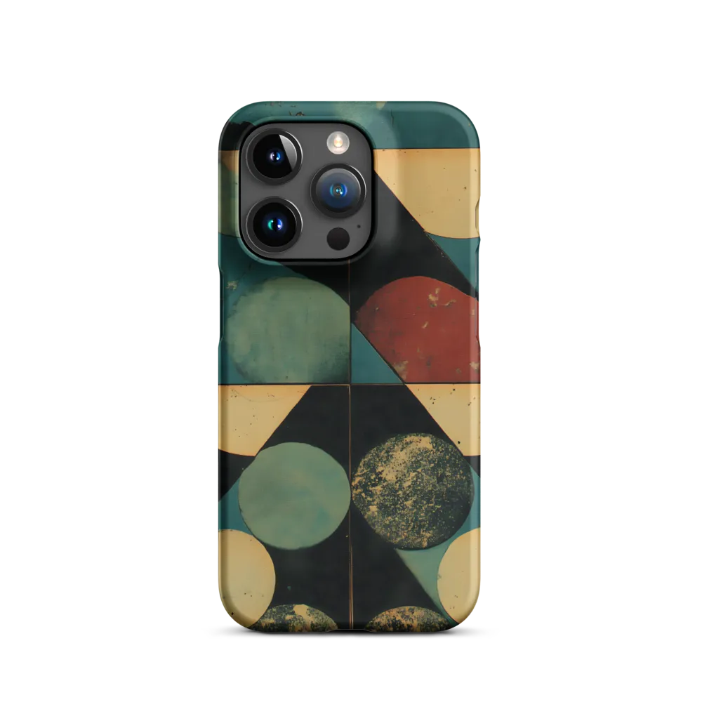 Geometric Harmony | Phone Case |  15 Pro | Snap Case | Matte