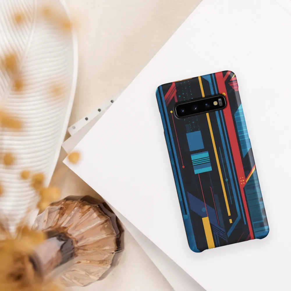 Symphony of Lines | Phone Case |  S10 | Snap Case | Matte