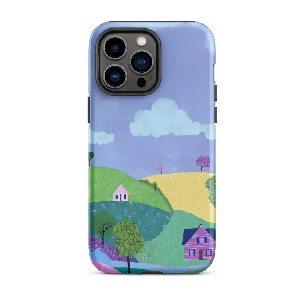 Whimsical Hills and Quaint Homes