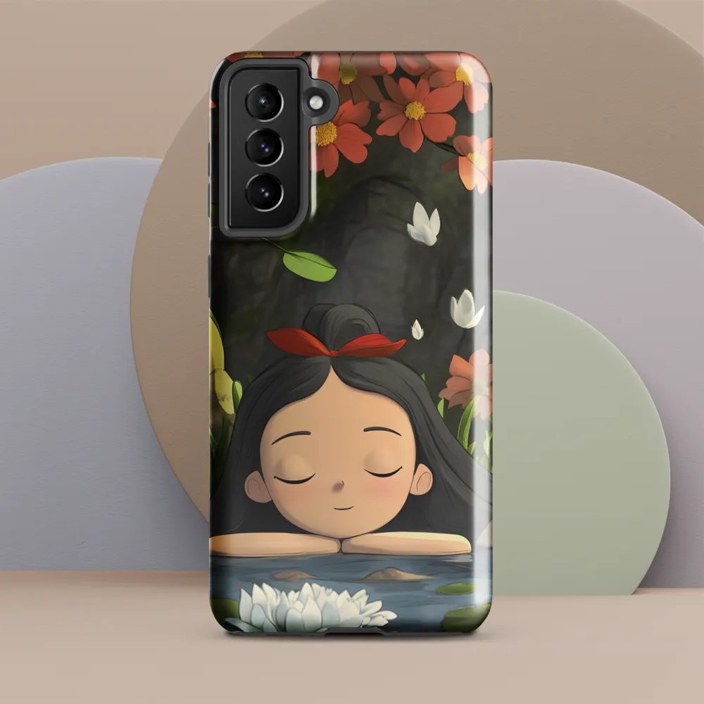 Tranquility by the Waterside | Phone Case |  S21 Plus | Tough Case | Glossy