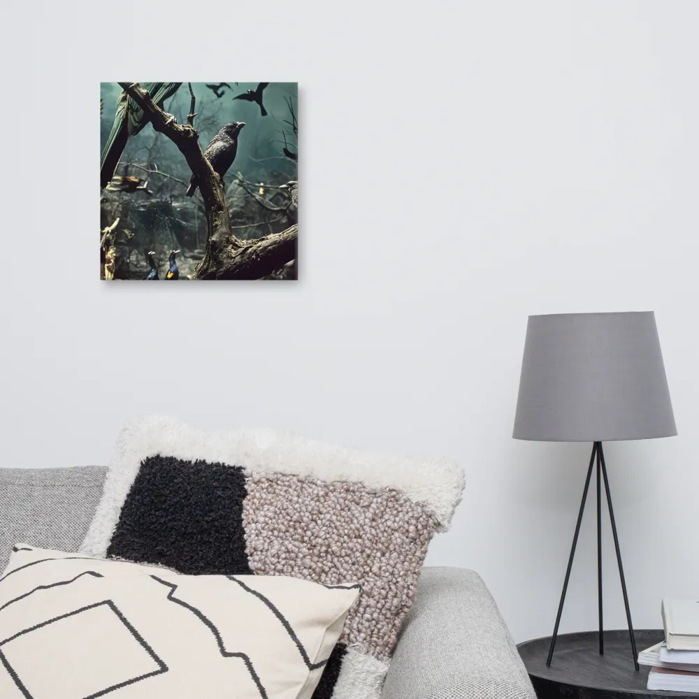 Whispers of the Avian Realm | Canvas | 16″×16″