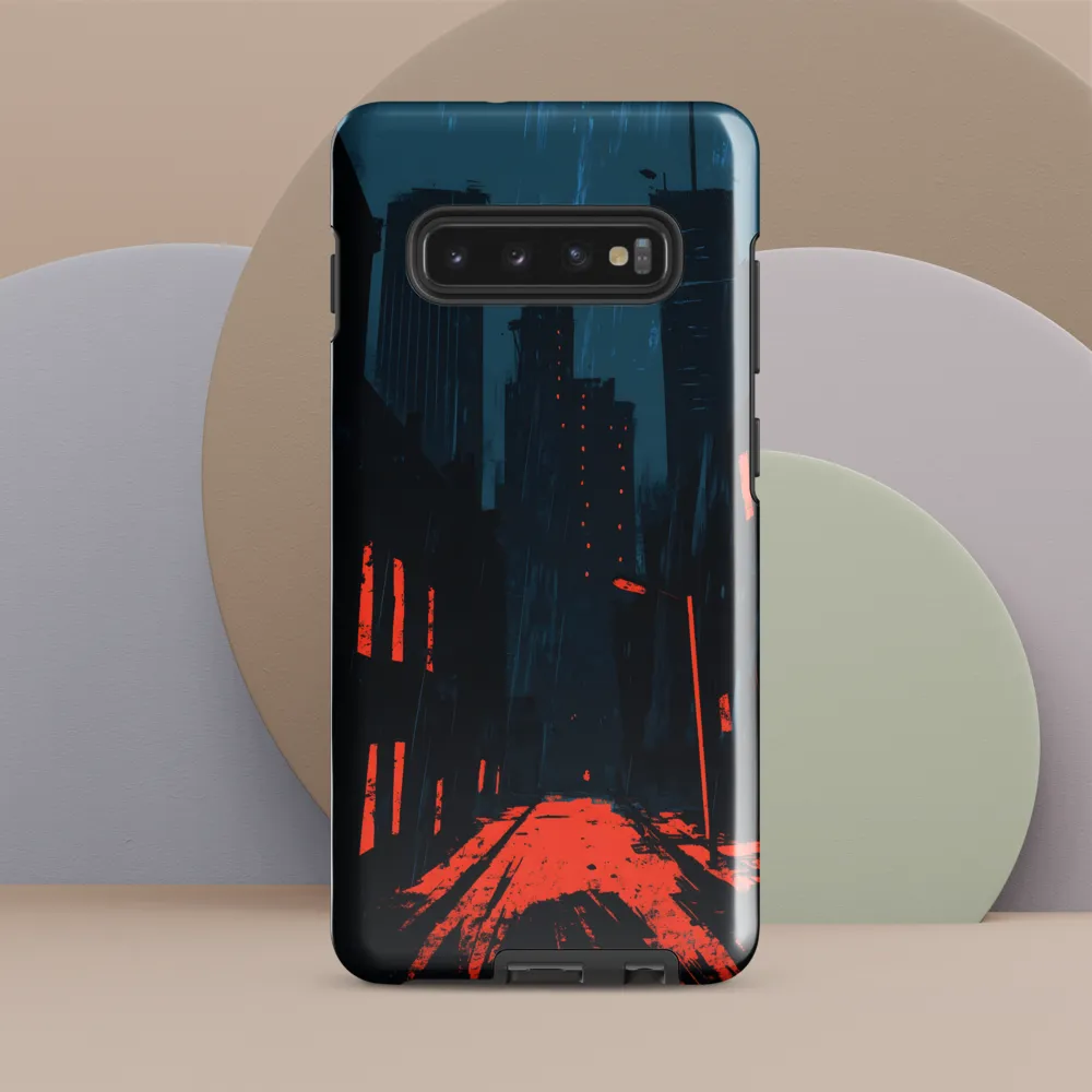 Echoes of an Ominous City | Phone Case |  S10 Plus | Tough Case | Glossy