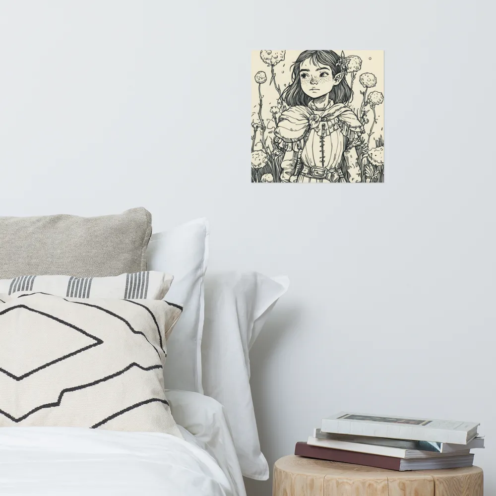A Young Guardian of Nature | Poster | 14″×14″