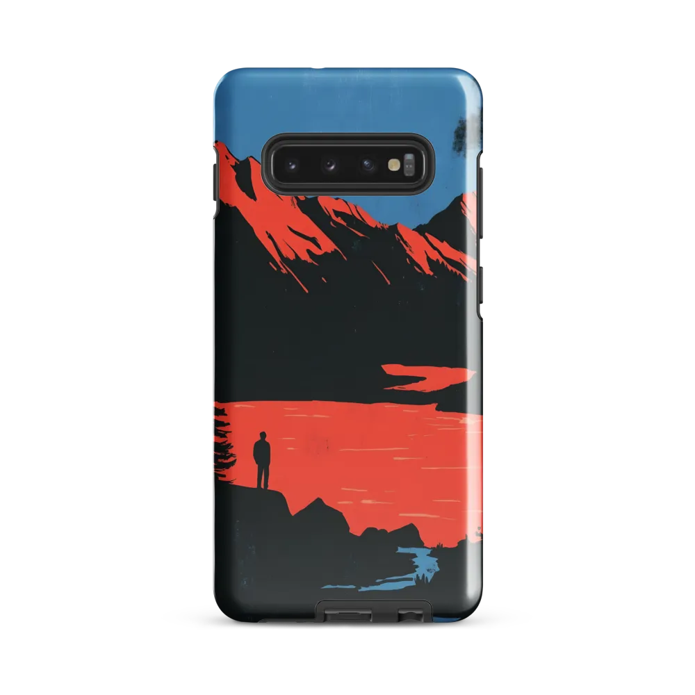 Serenity in Contrast | Phone Case |  S10 Plus | Tough Case | Glossy